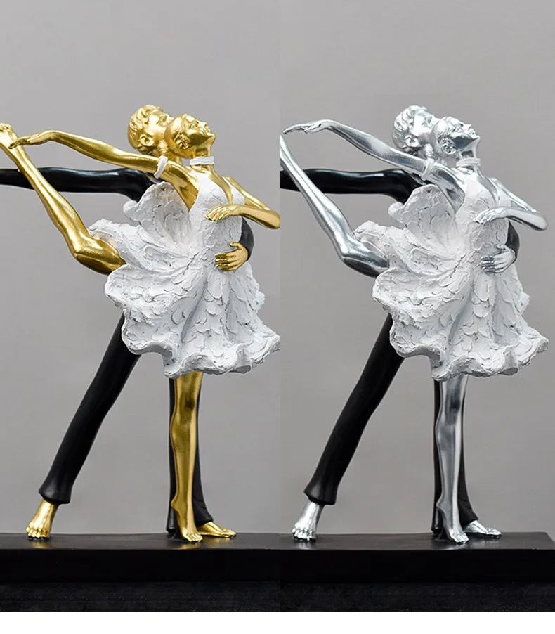A light luxury style dance girl handicraft beauty salon counter and desktop personalized and creative decoration