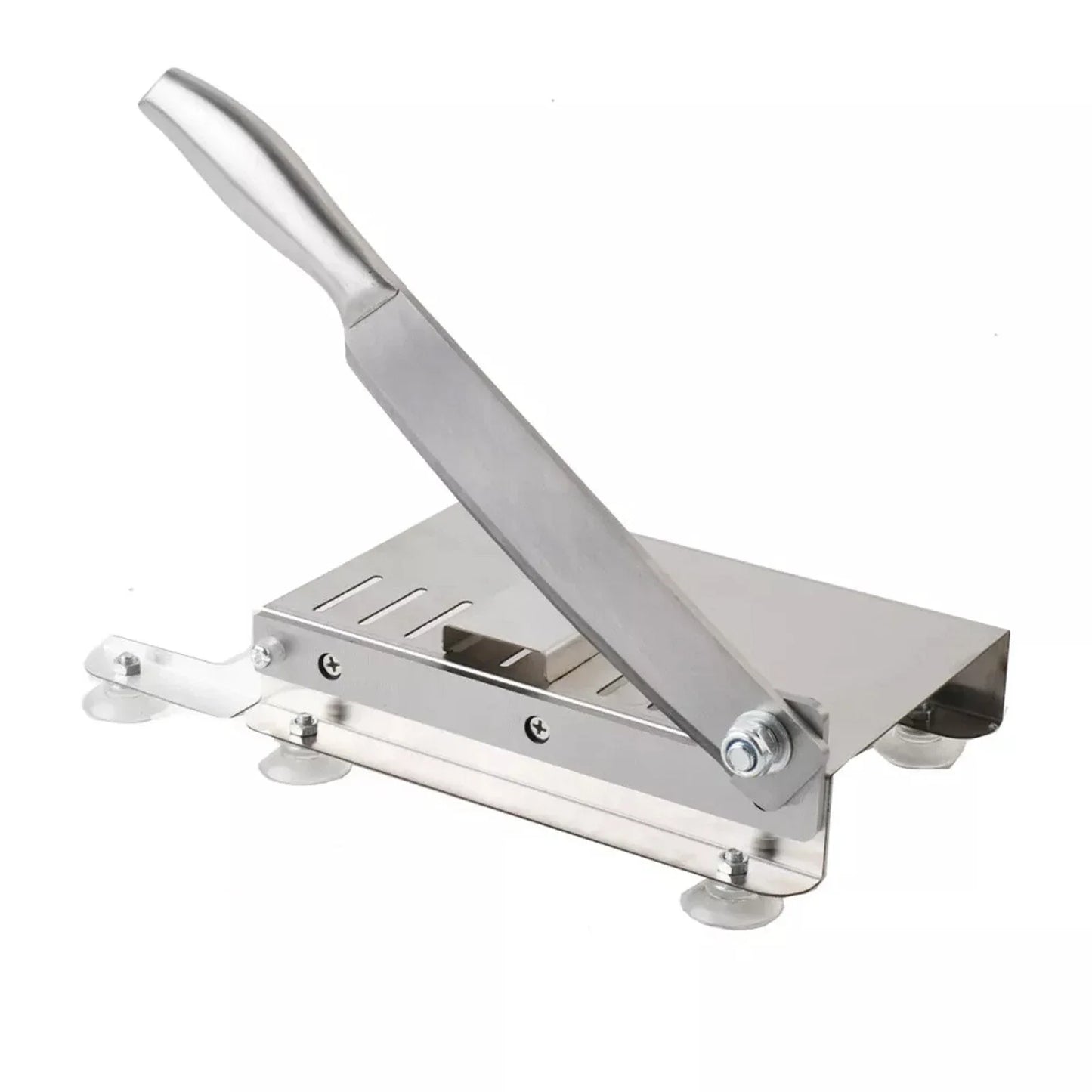 Manual Meat Slicer Bone Cutter Stainless Steel Food Cutter Slicing Machine Adjustable Multifunction Cutting Knife Kitchen Tools