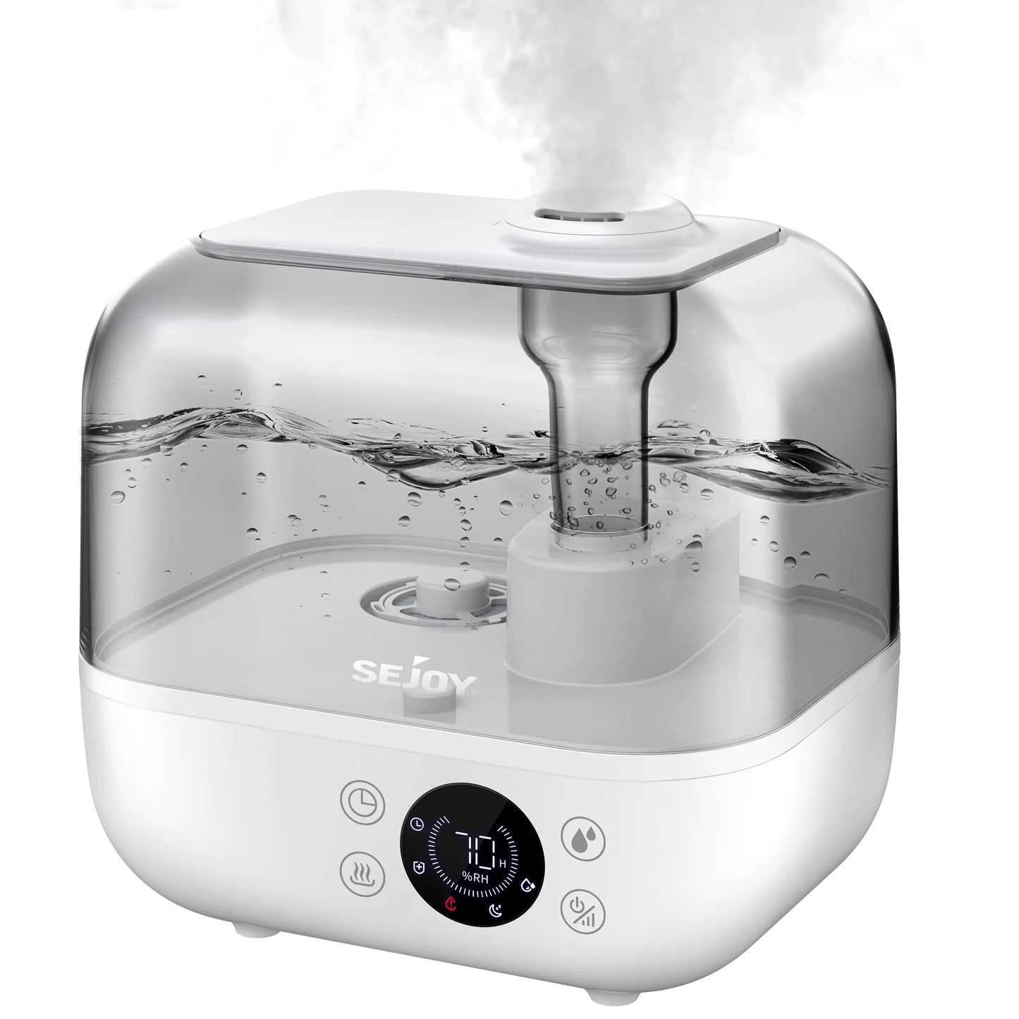 Sejoy Cool Mist Humidifiers for Bedroom Large Room 5L with Essential Oil Ultrasonic Humidifier for Home Baby Office Bedroom