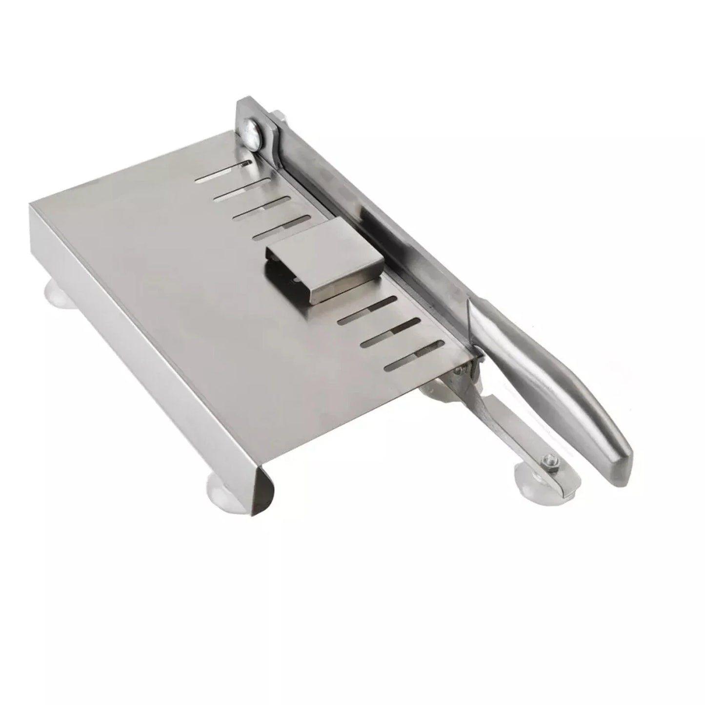 Manual Meat Slicer Bone Cutter Stainless Steel Food Cutter Slicing Machine Adjustable Multifunction Cutting Knife Kitchen Tools
